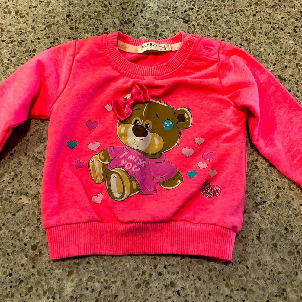 BREEZE GIRLS Top Size 6 M